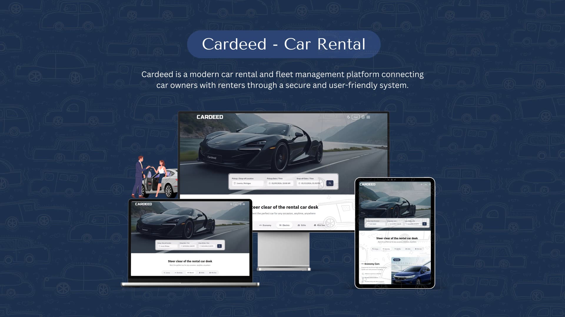 Cardeed – Car Rental & Fleet Management Web Platform