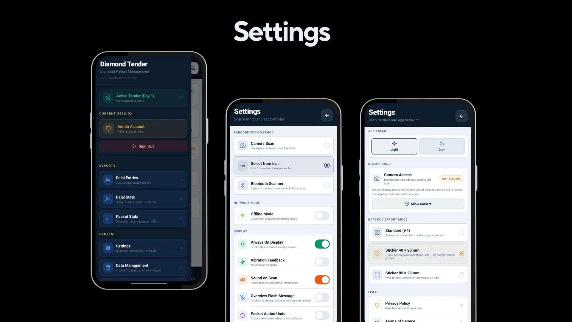 Diamond Tender – Smart Tender Management System screenshot 4