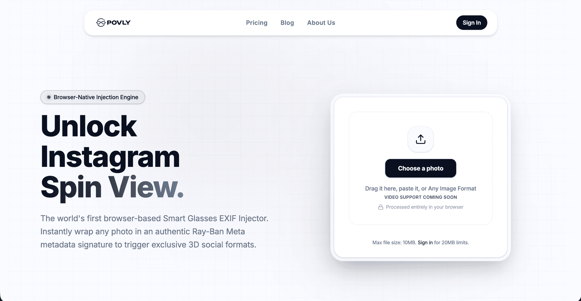 POVLY — The Smart Glasses Creator Toolkit - Pal Pavasiya Project