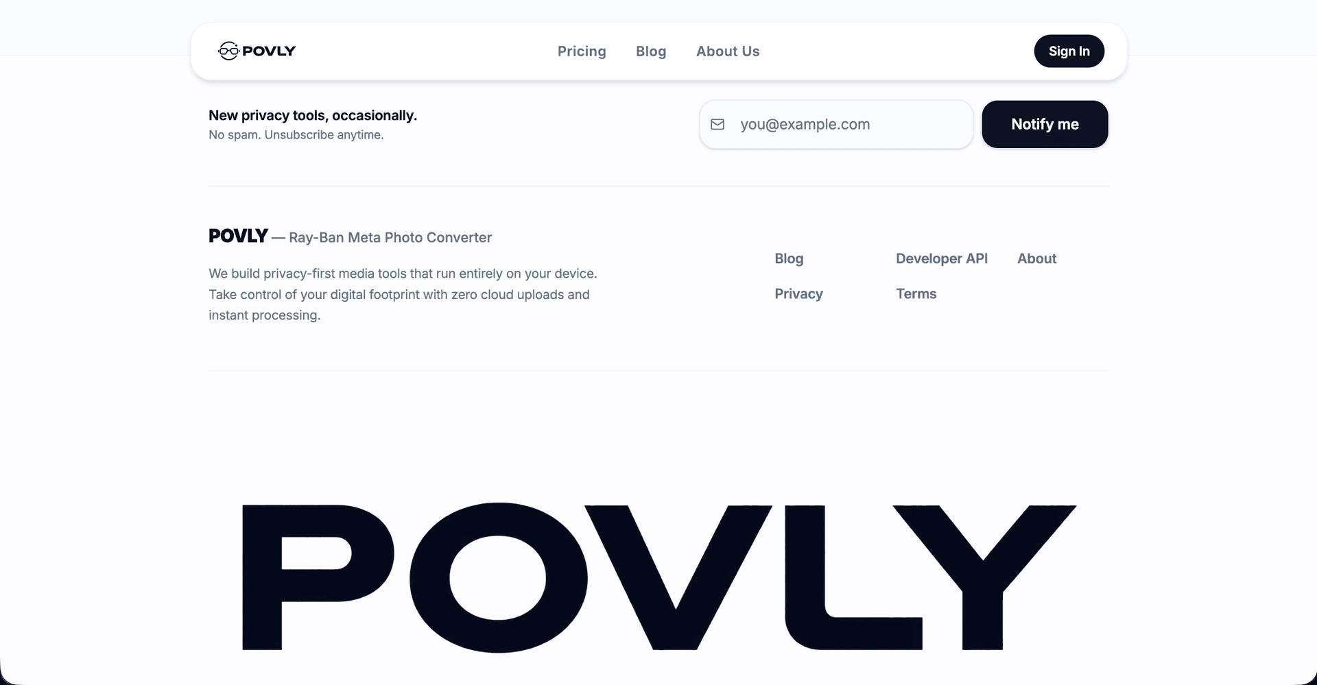POVLY — The Smart Glasses Creator Toolkit screenshot 4 - Pal Pavasiya Project