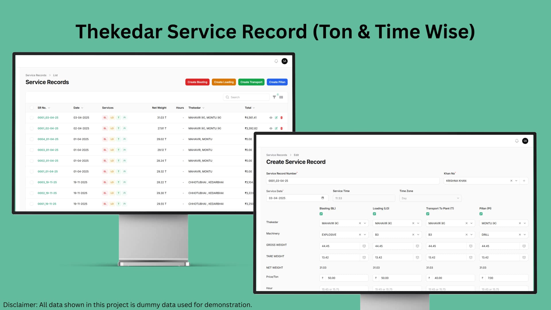 Quarry Accounting & ERP System for Mining Operations screenshot 2