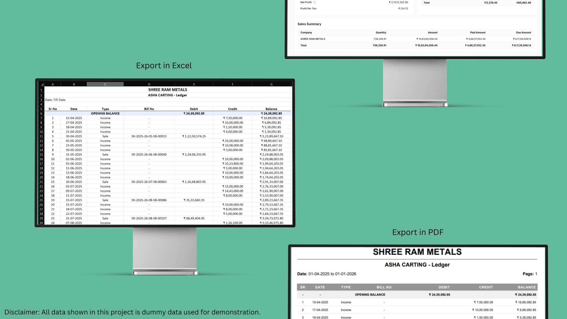 Quarry Accounting & ERP System for Mining Operations screenshot 4