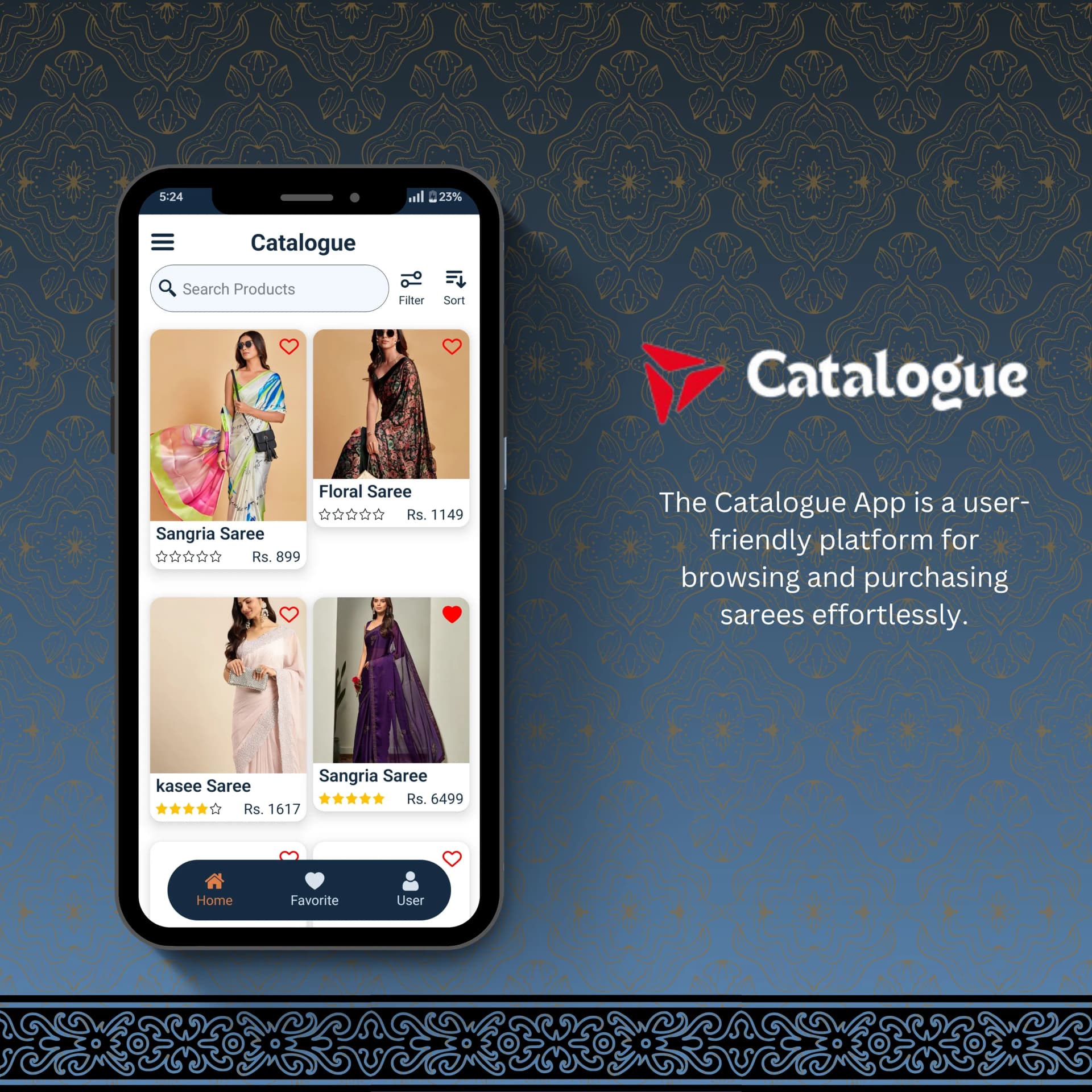 Catalogue App – React Native Product Browsing Mobile App