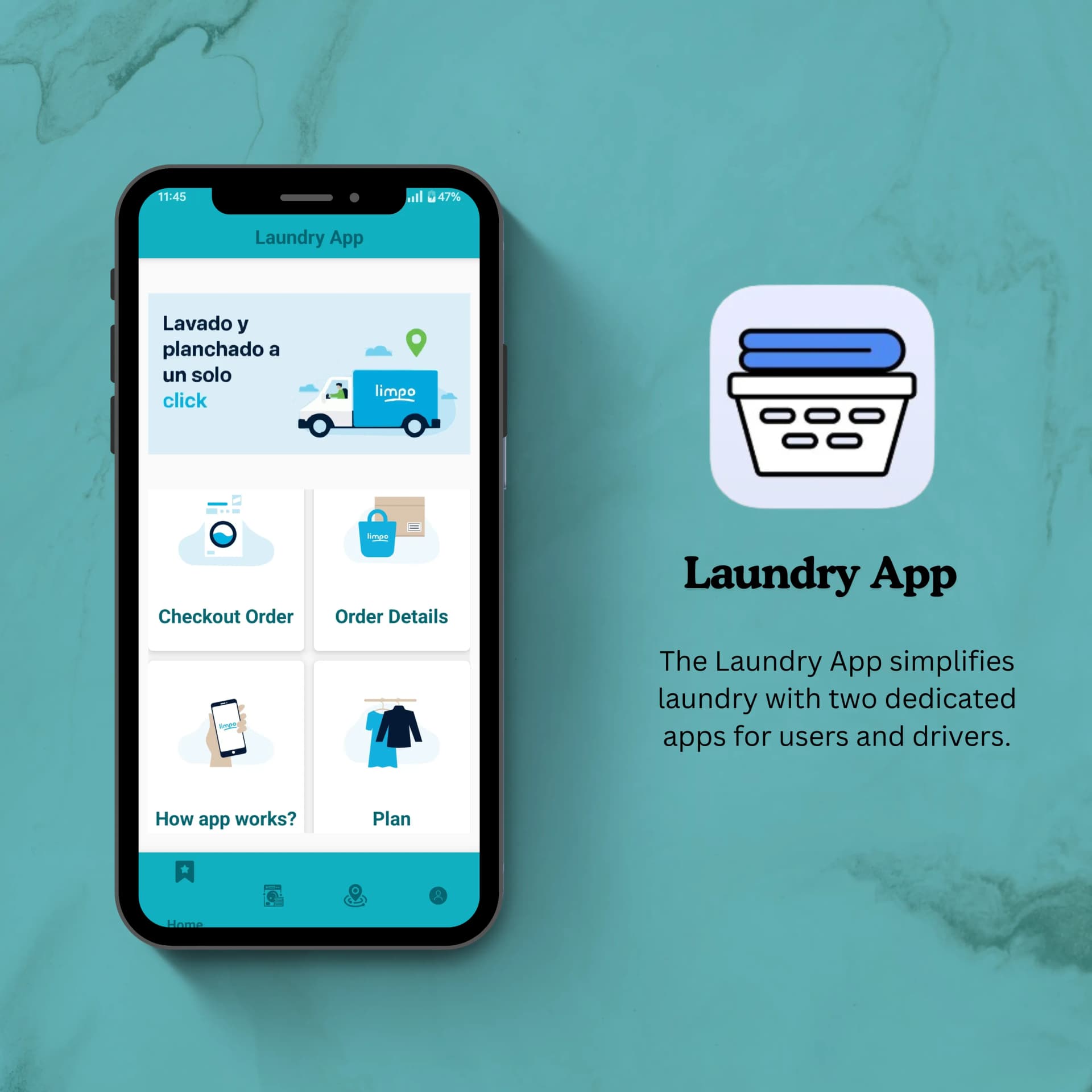 Laundry & Dry-Cleaning Mobile App Platform