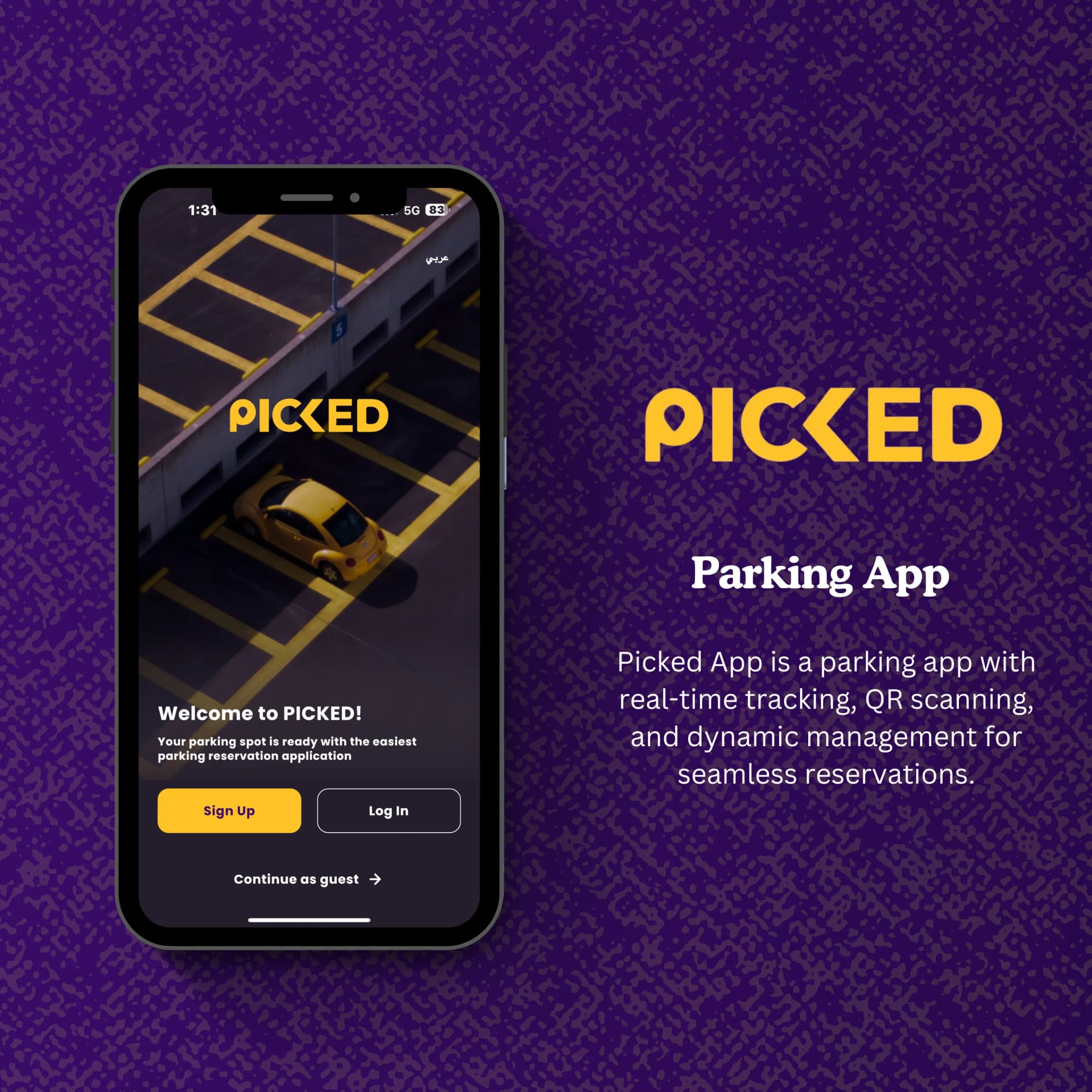 PICKED – Parking Reservation Mobile Application