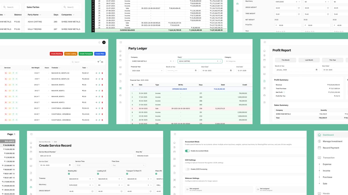 Quarry Accounting & ERP System screenshot 5