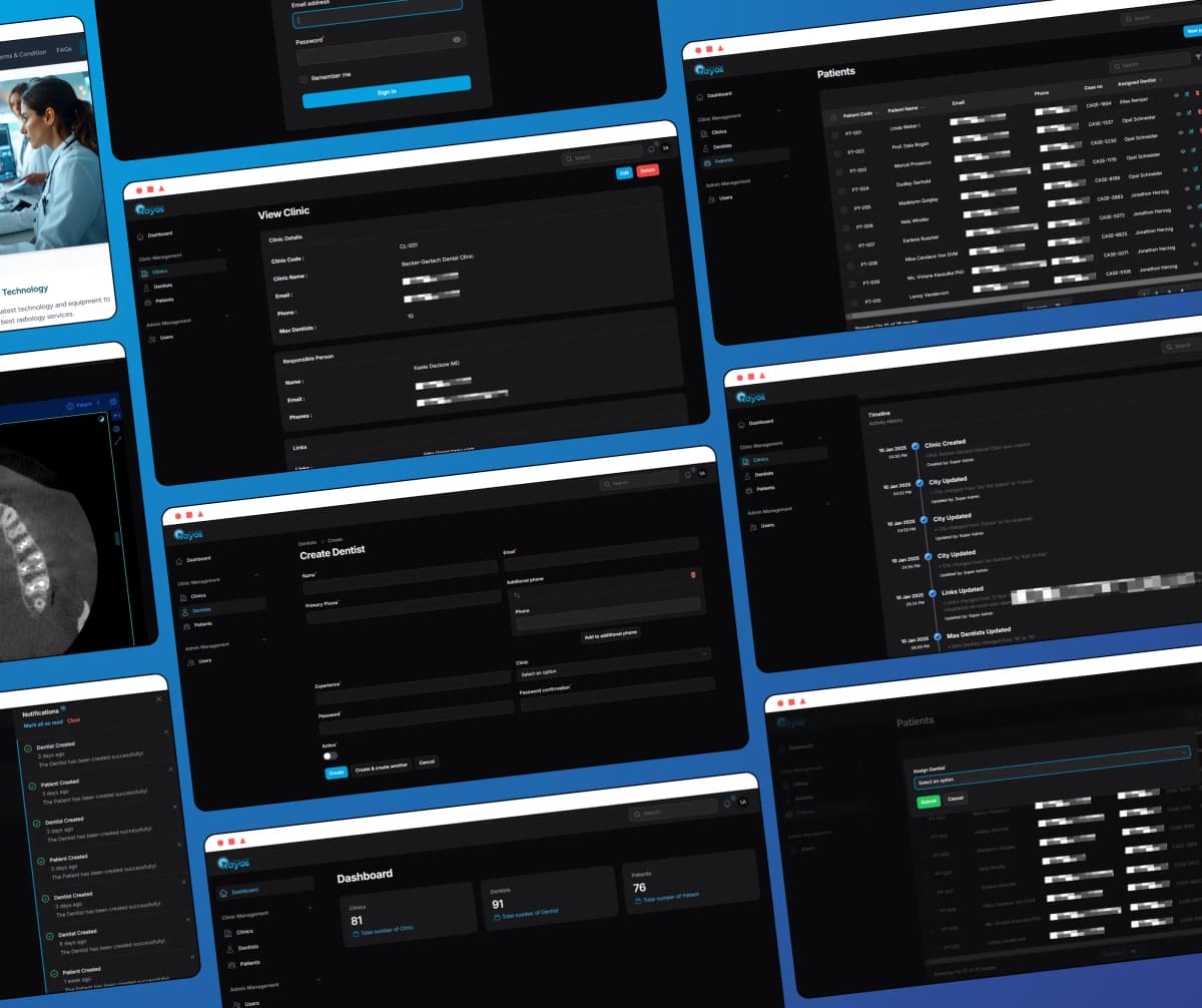 Radiology Management System screenshot 3